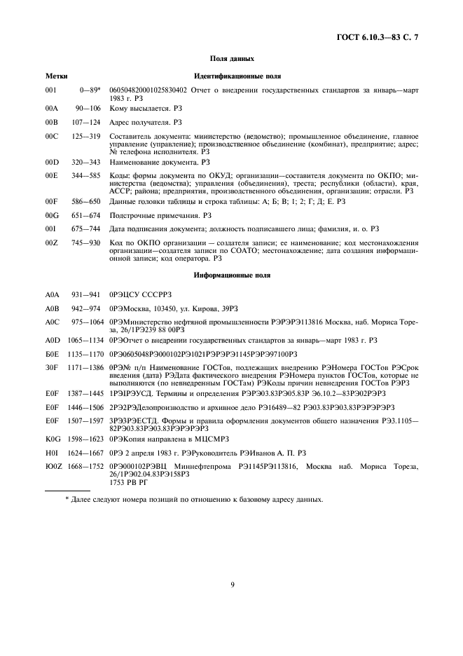 ГОСТ 6.10.3-83