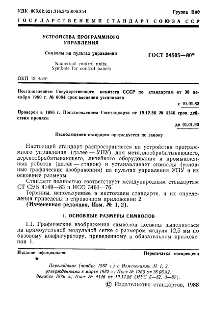 ГОСТ 24505-80