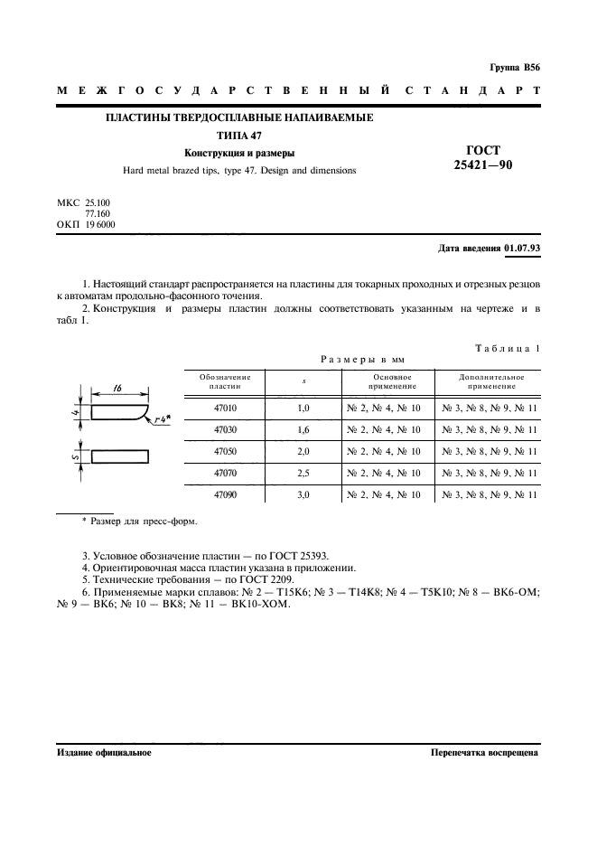 ГОСТ 25421-90