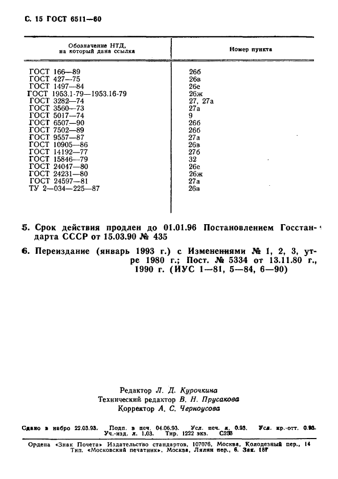 ГОСТ 6511-60