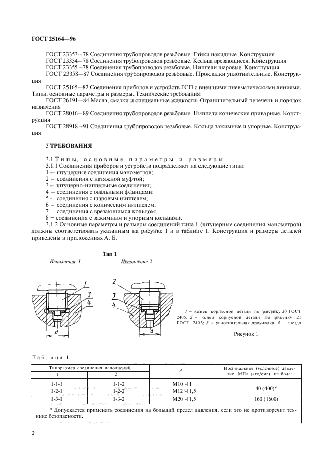 ГОСТ 25164-96